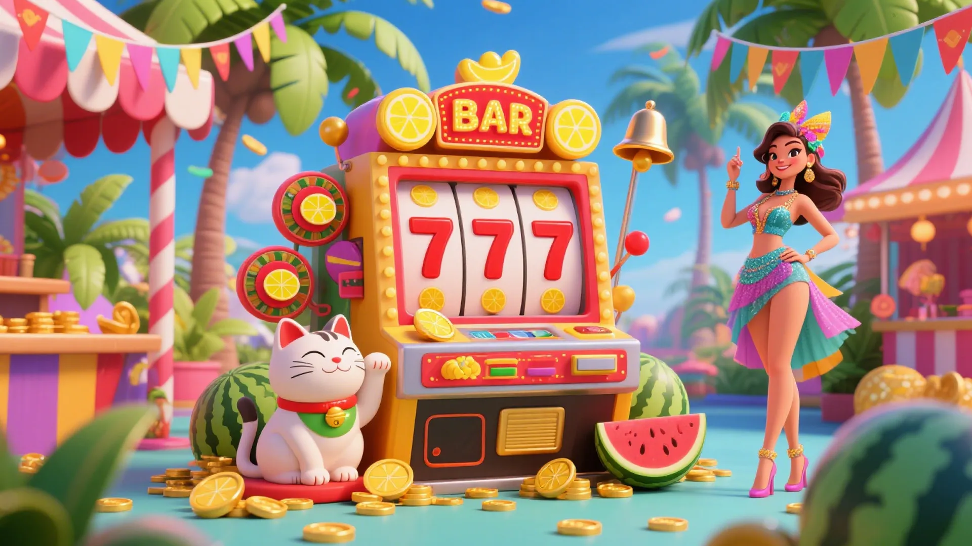pp6.com Colagem de slots com carretéis, símbolos wild e jackpot